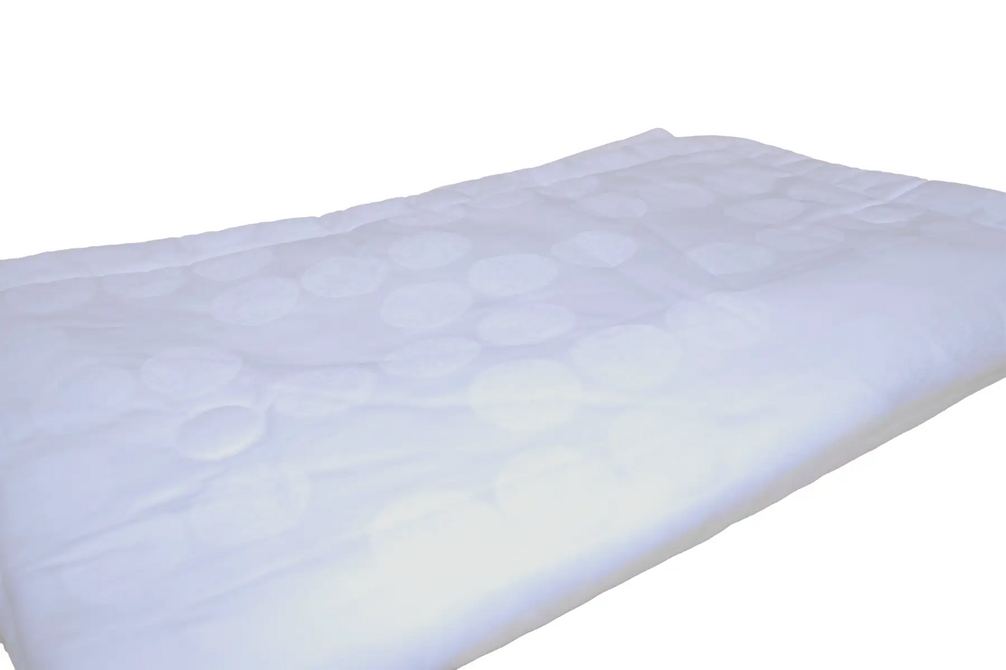 Lunar Quilted Pillow Sham with a moon pattern