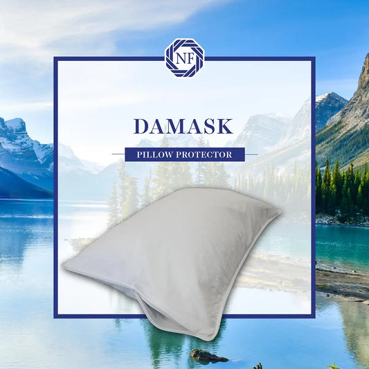 Damask Pillow Protector - Northern Feather Canada eStore