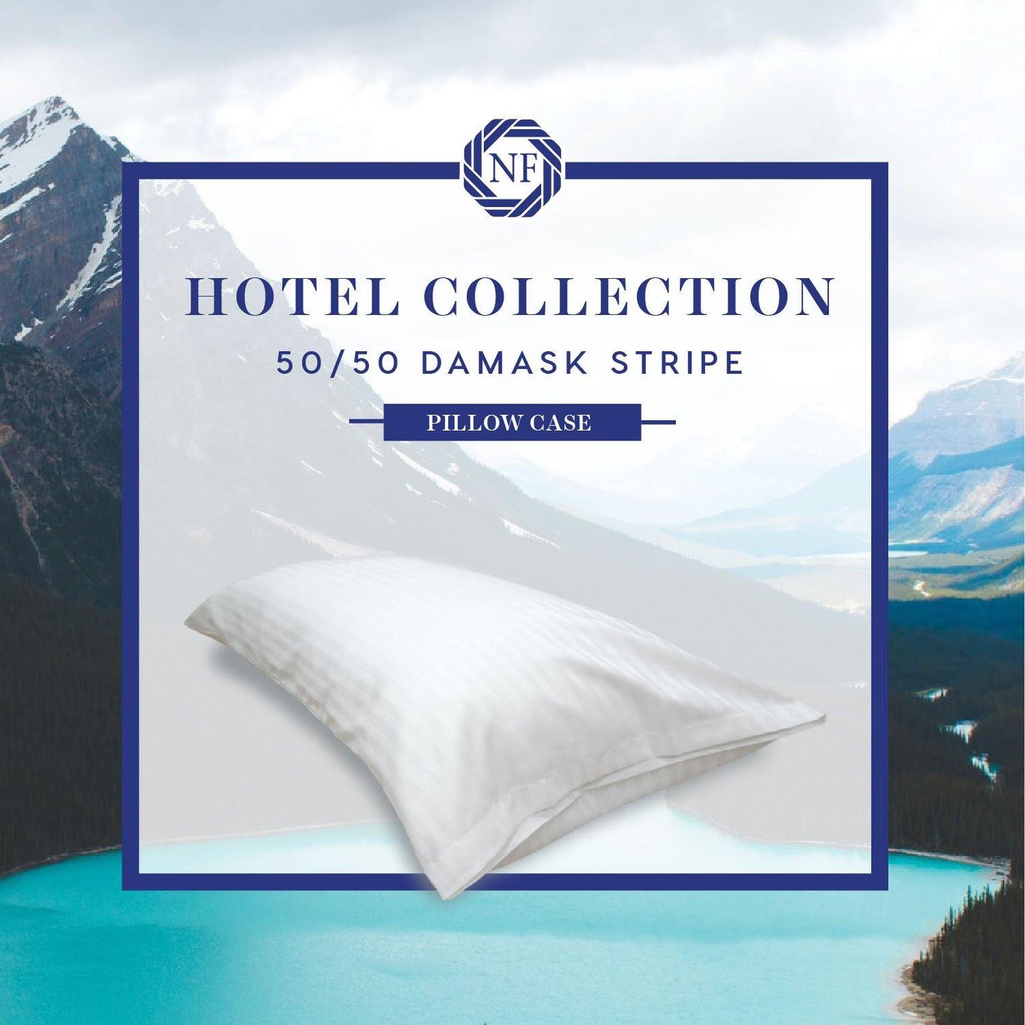 Hotel Collection 50/50 Damask Stripe Bed Sheets - Northern Feather Canada eStore
