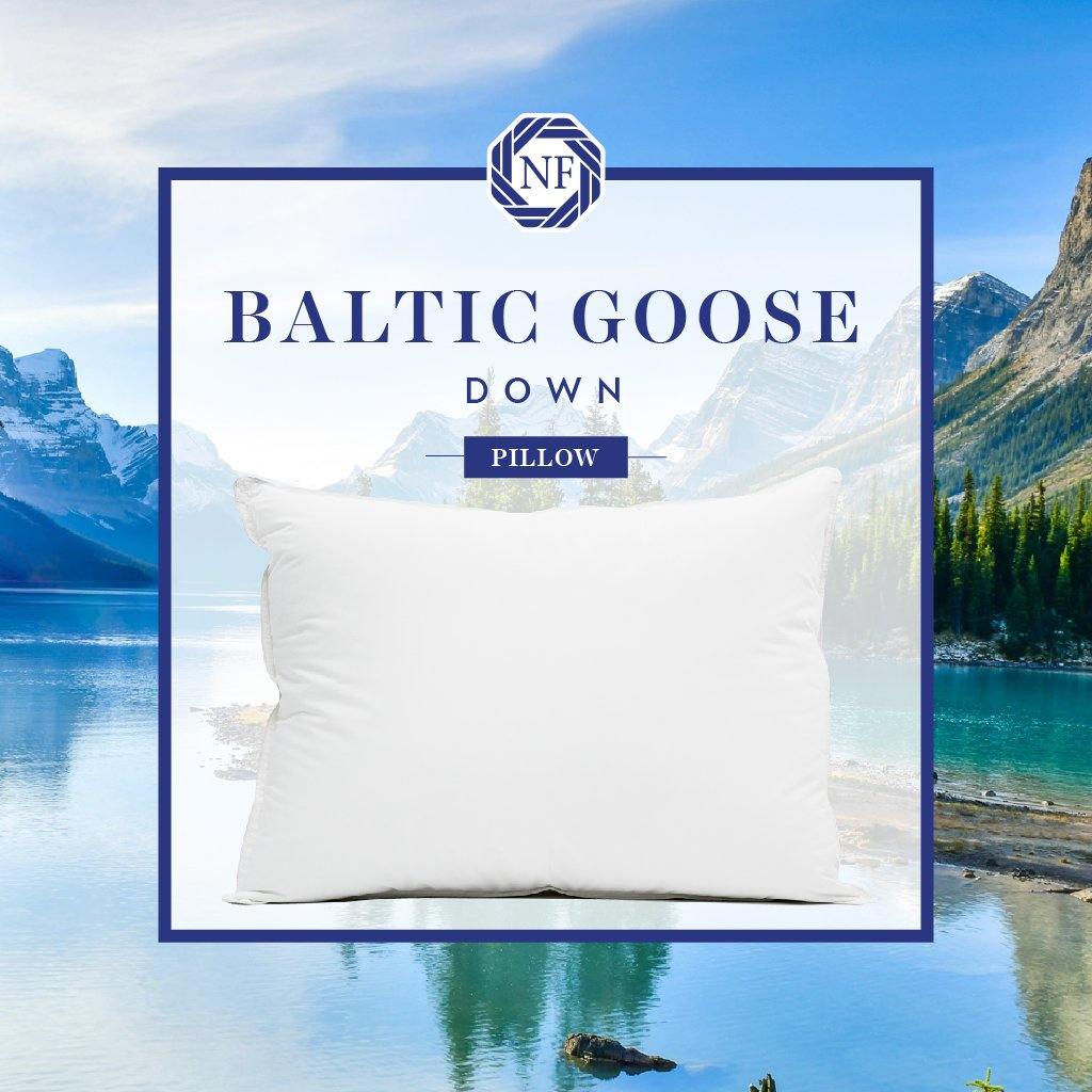 Baltic Goose Down Pillow - Northern Feather Canada eStore
