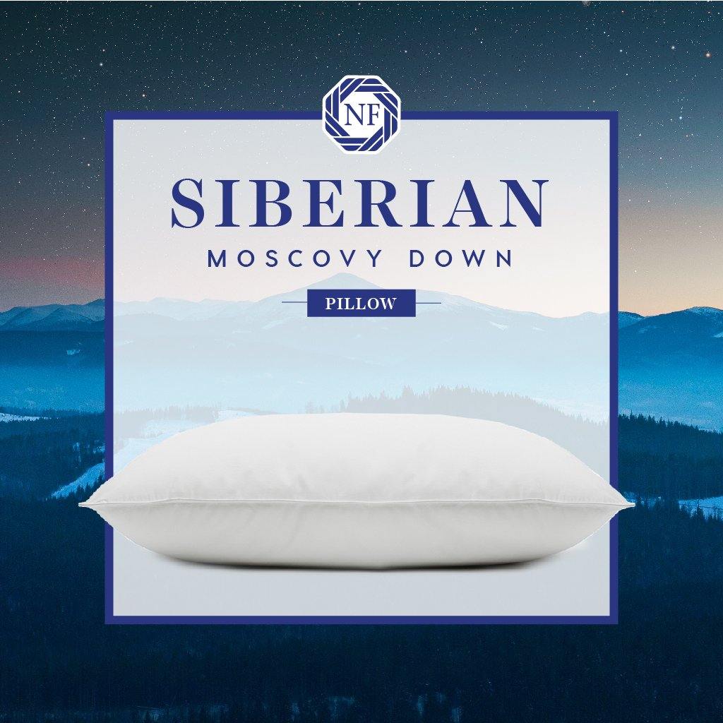 Siberian Moscovy Down Pillow - Northern Feather Canada eStore