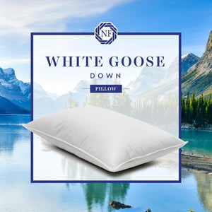 White Goose Down Pillow - Northern Feather Canada eStore